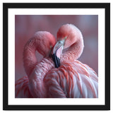 Cute Two Pink Flamingos thumbnail
