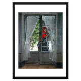 Mme. Monet with a red hat called " The Red Kerchief&quot, ca. 1870. thumbnail