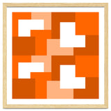 Orange Abstract Square Tiles thumbnail