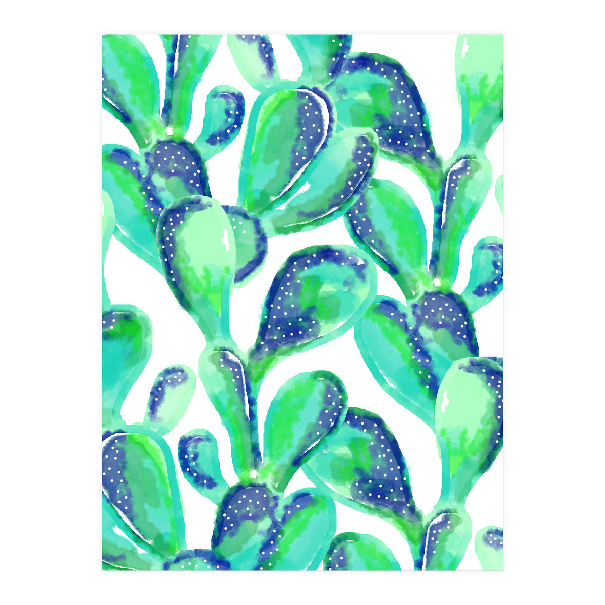 Cactus Life #society6 #decor #buyart  (Print Only)