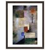 Paul Klee Small Fir Tree Abstract Painting thumbnail