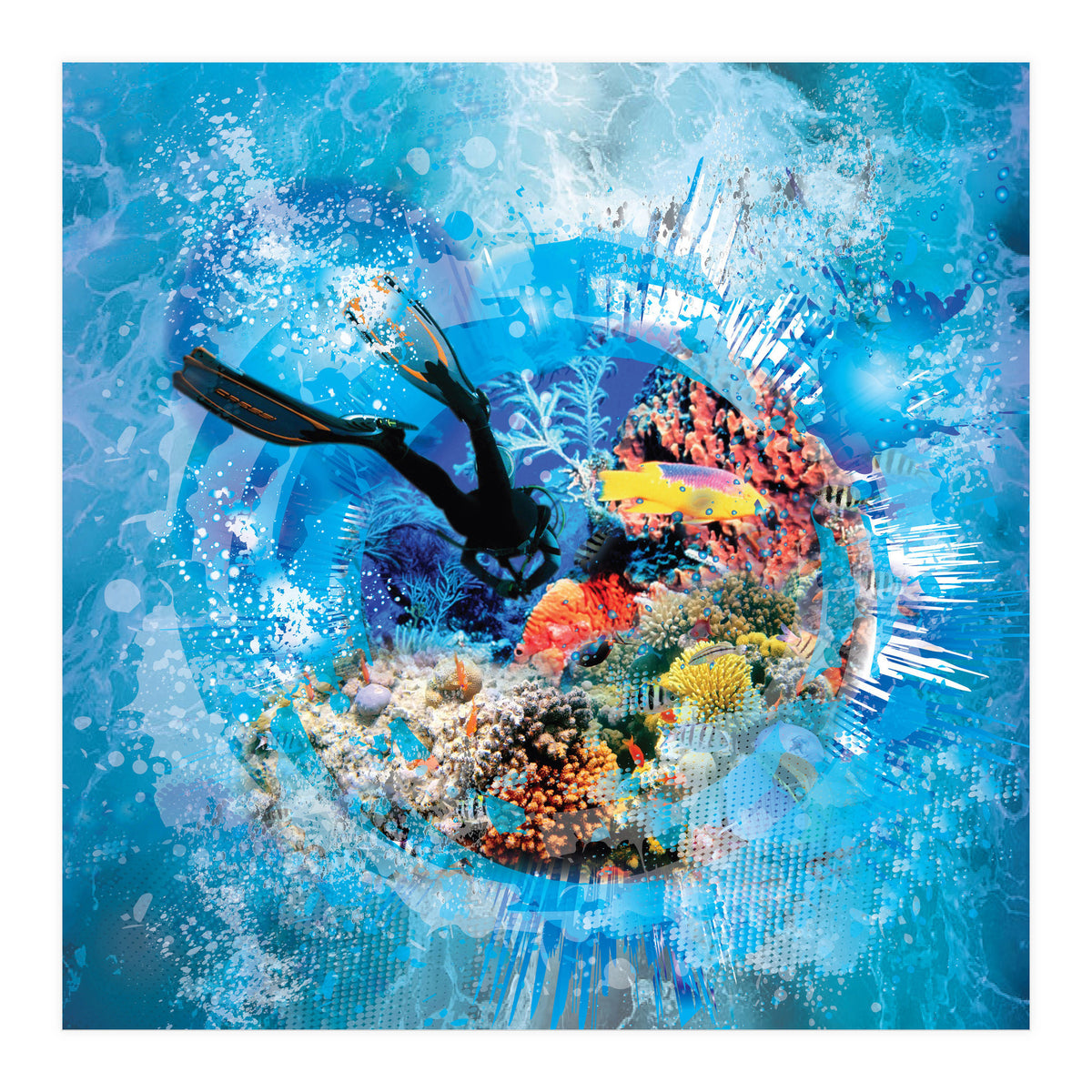 Scuba Diver (Print Only)