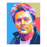 Bryan Adams pop art portrait (Print Only) thumbnail