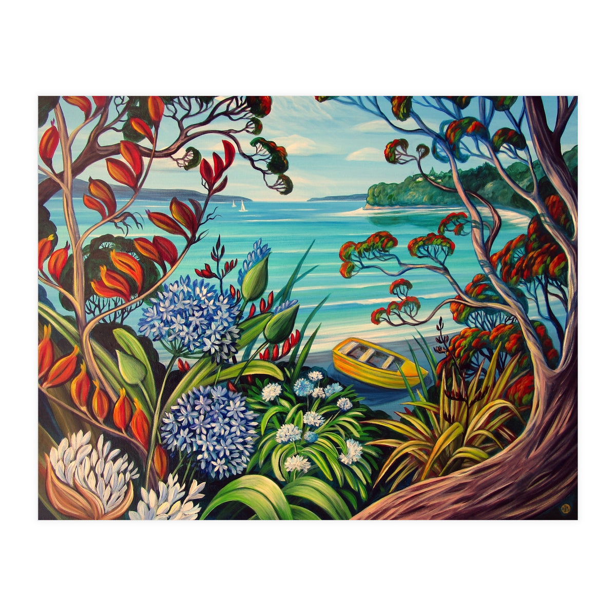 Snells Beach (Print Only)