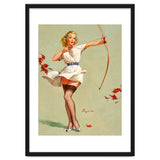 Pinup Sexy Girl Playing A Cupid thumbnail