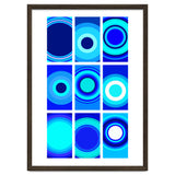 Circles & Rectangles Alt Blue 3 X 3: 1 thumbnail