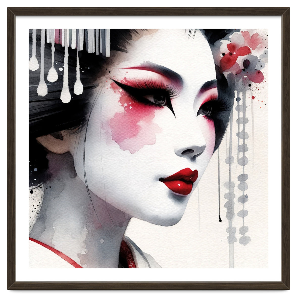 Porcelain Bloom Modern Geisha