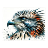 Vibrant Eagle Close Up Portrait (Print Only) thumbnail