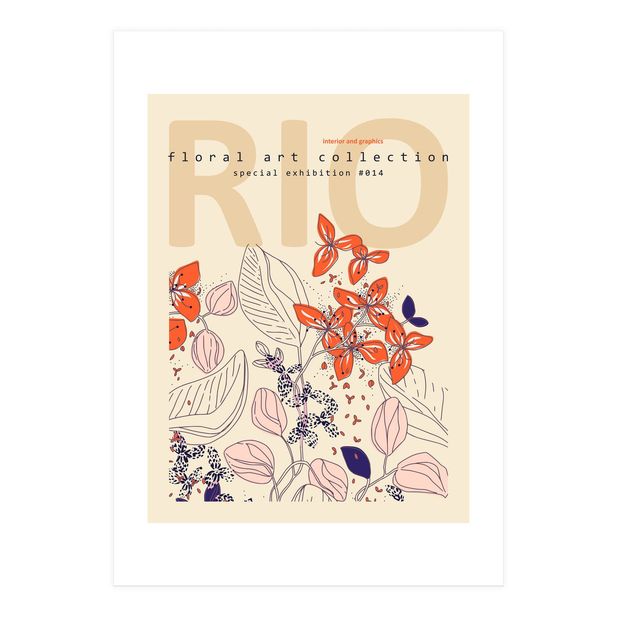 Floral Art Collection Special Exhibition (Print Only)