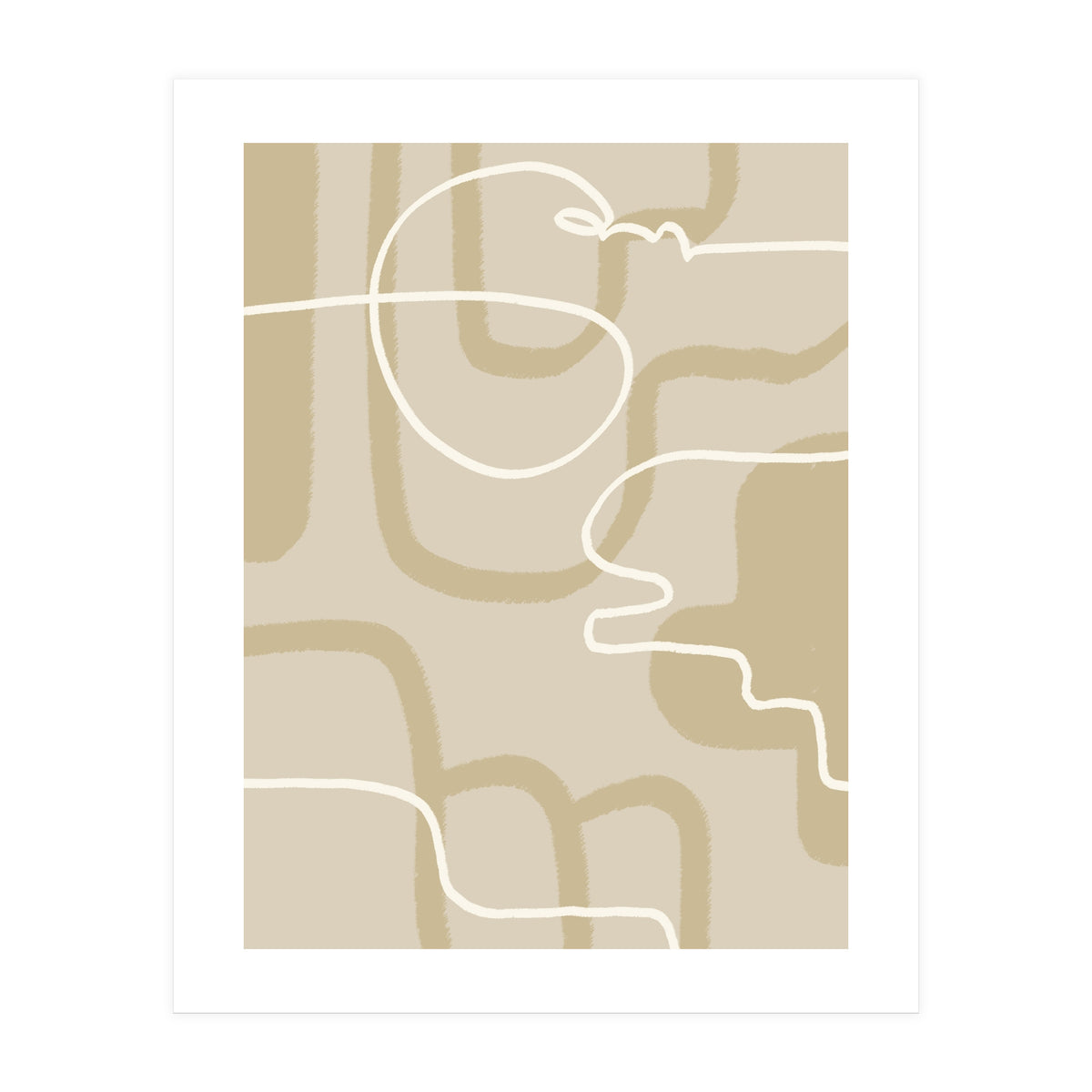 Interwoven Lines (Print Only)