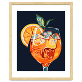 Hawaiian Cocktail, Fresh Orange Fruity Mimosa, Pop Of Color Food Bohemian Eclectic Modern Drink thumbnail