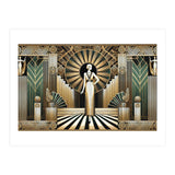 Golden Twenties Flair In Art Deco (Print Only) thumbnail