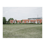 Red roof houses in the green field (Print Only) thumbnail