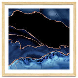 Navy & Rose Gold Agate Texture 14 thumbnail
