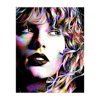 Taylor Swift Colorful (Print Only)