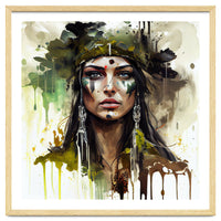 Ceremonial Druid Warrior Portrait