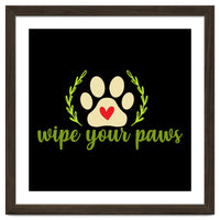 Wipe Your Paws