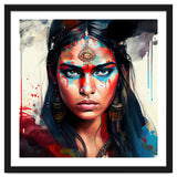 War Paint Hindu Warrior Portrait thumbnail