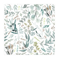 Eucalyptus Leaves Botanical Pattern (Print Only)