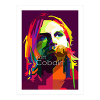 Kurt Cobain Grunge Music Pop Art WPAP (Print Only)