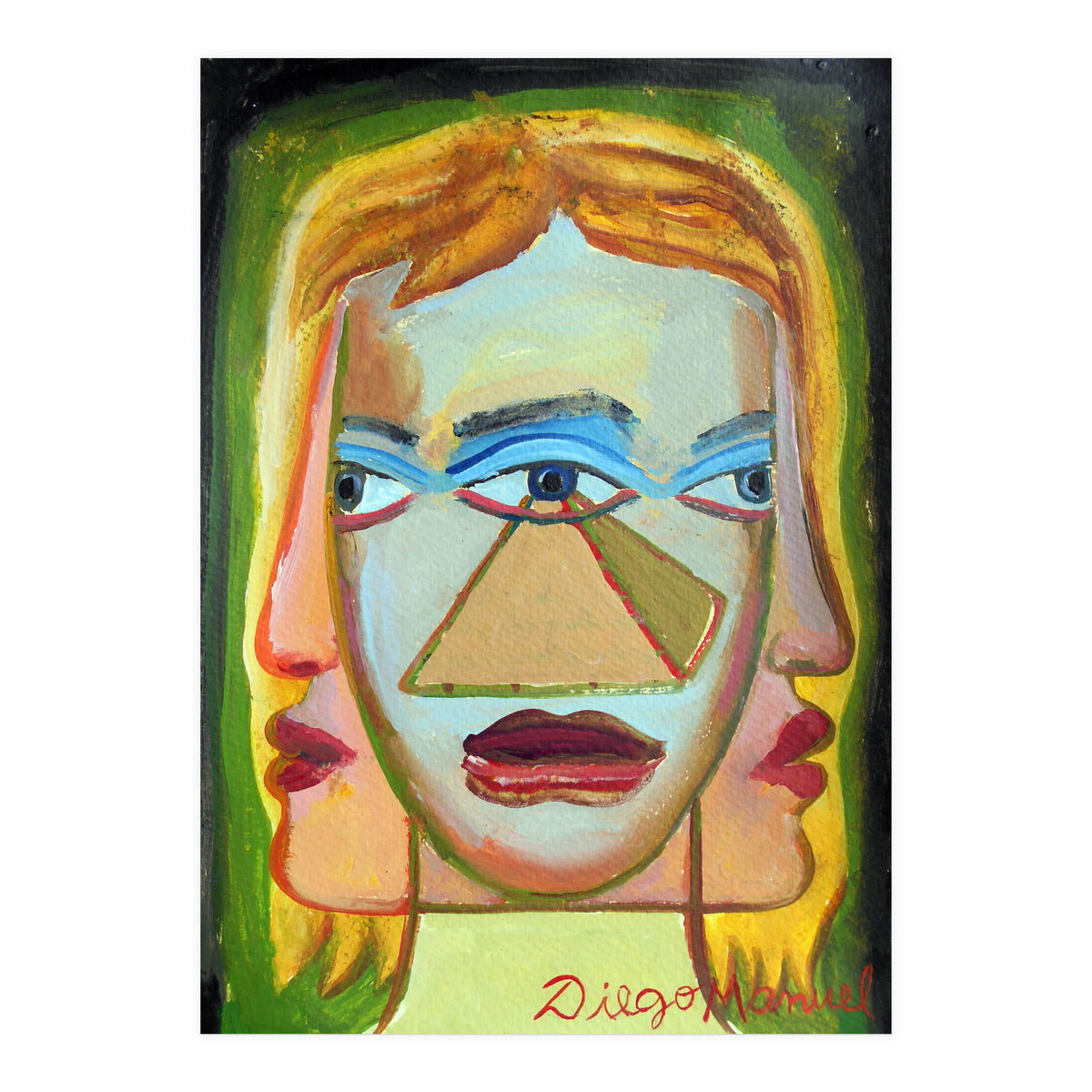 Cabeza De Mujer 20 (Print Only)