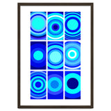 Circles & Rectangles Alt Blue 3 X 3: 2 thumbnail
