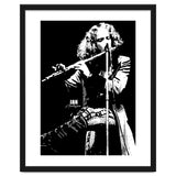 Ian Anderson British Musician Legend in Grayscale thumbnail