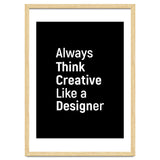 Always Think Creative Like A Designer thumbnail