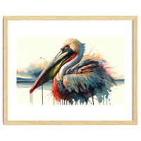Coastal Pelican Portrait
