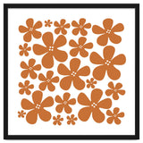 Brown Flowers Pattern thumbnail