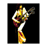 Jimmy Page American Rock Music Legend (Print Only) thumbnail