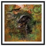 Dinosaur Jurassic T-Rex Collage thumbnail