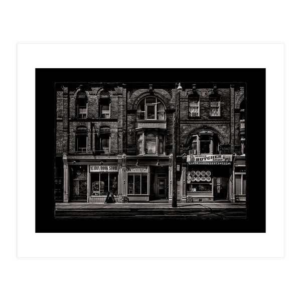 Books and Breaks and Butchers No 1 with Border (Print Only)