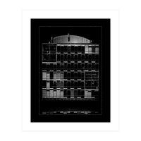 Geometry No 10 with Border (Print Only)