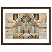Art Deco Gold Architecture
