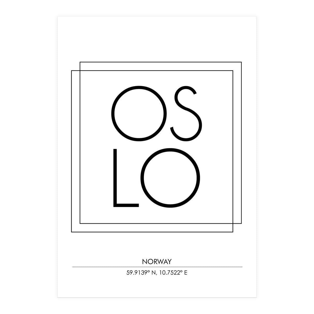 Oslo (Print Only)