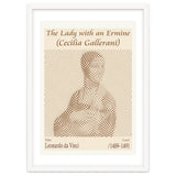 The Lady With An Ermine (cecilia Gallerani) – Leonardo Da Vinci (1489–1491) thumbnail