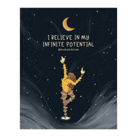 I Believe In My Infinite Potential (Print Only)