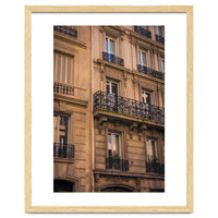 Street Photography - Haussmanian Facade, Paris