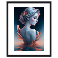 The Beauty of a Woman in an Exotic Pose