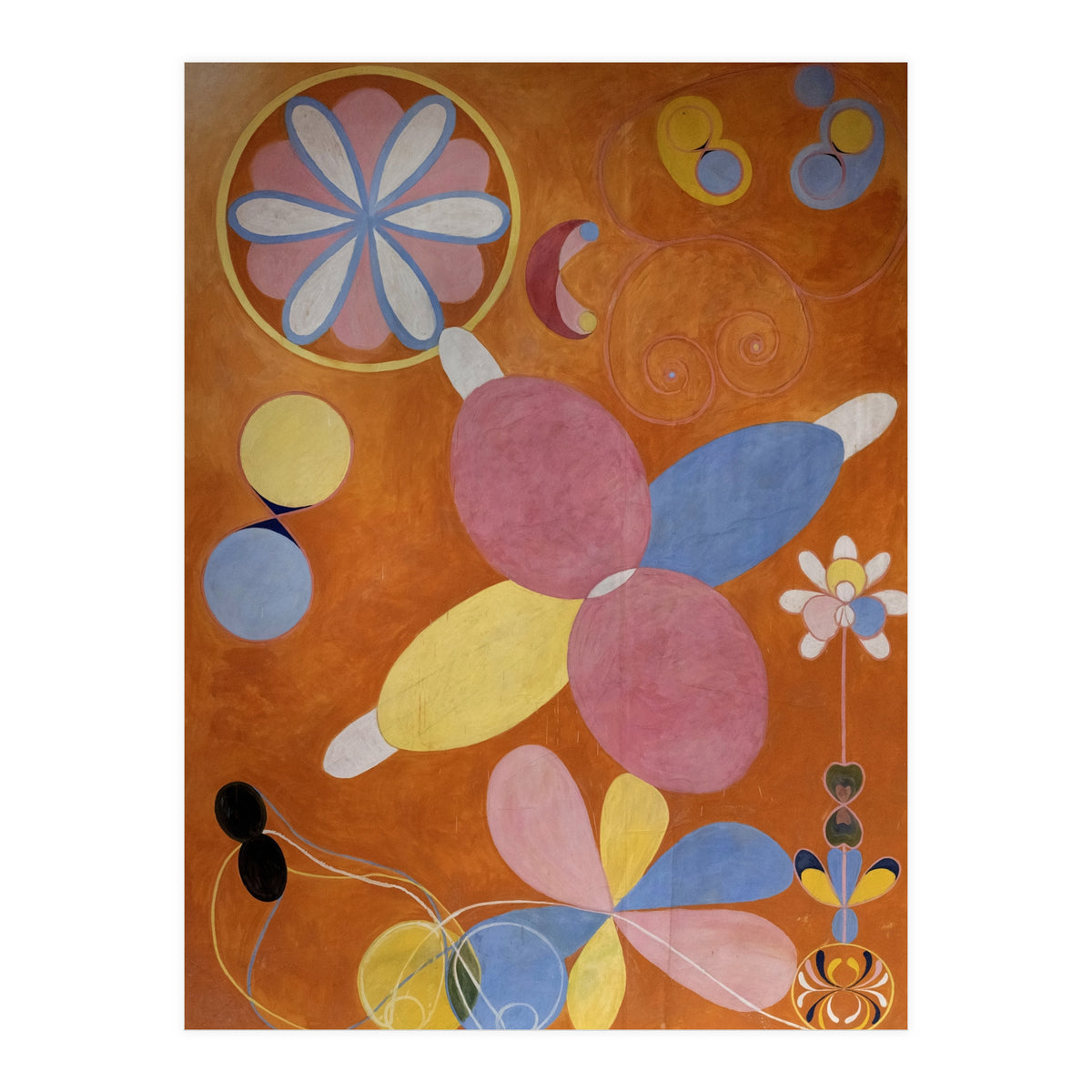 Hilma af Klint - The Ten Largest No 4 Youth Abstract Spiritual Art (Print Only)