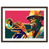 Jazz Trumpet Musician Pop Art Wpap thumbnail