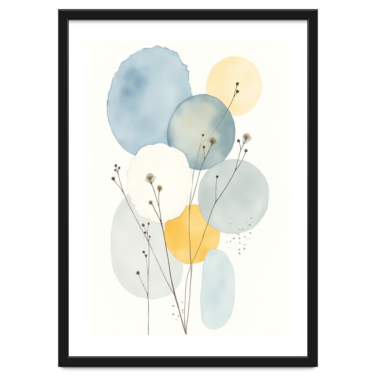 Modern Abstract Flower