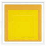 JOSEF ALBERS - HOMAGE TO THE SQUARE YELLOW thumbnail