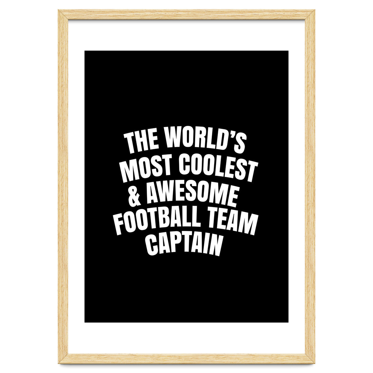 World's most coolest and awesome football team captain