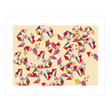 Watercolour Geometric Shapes (Print Only) thumbnail