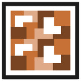 Brown Abstract Square Tiles thumbnail
