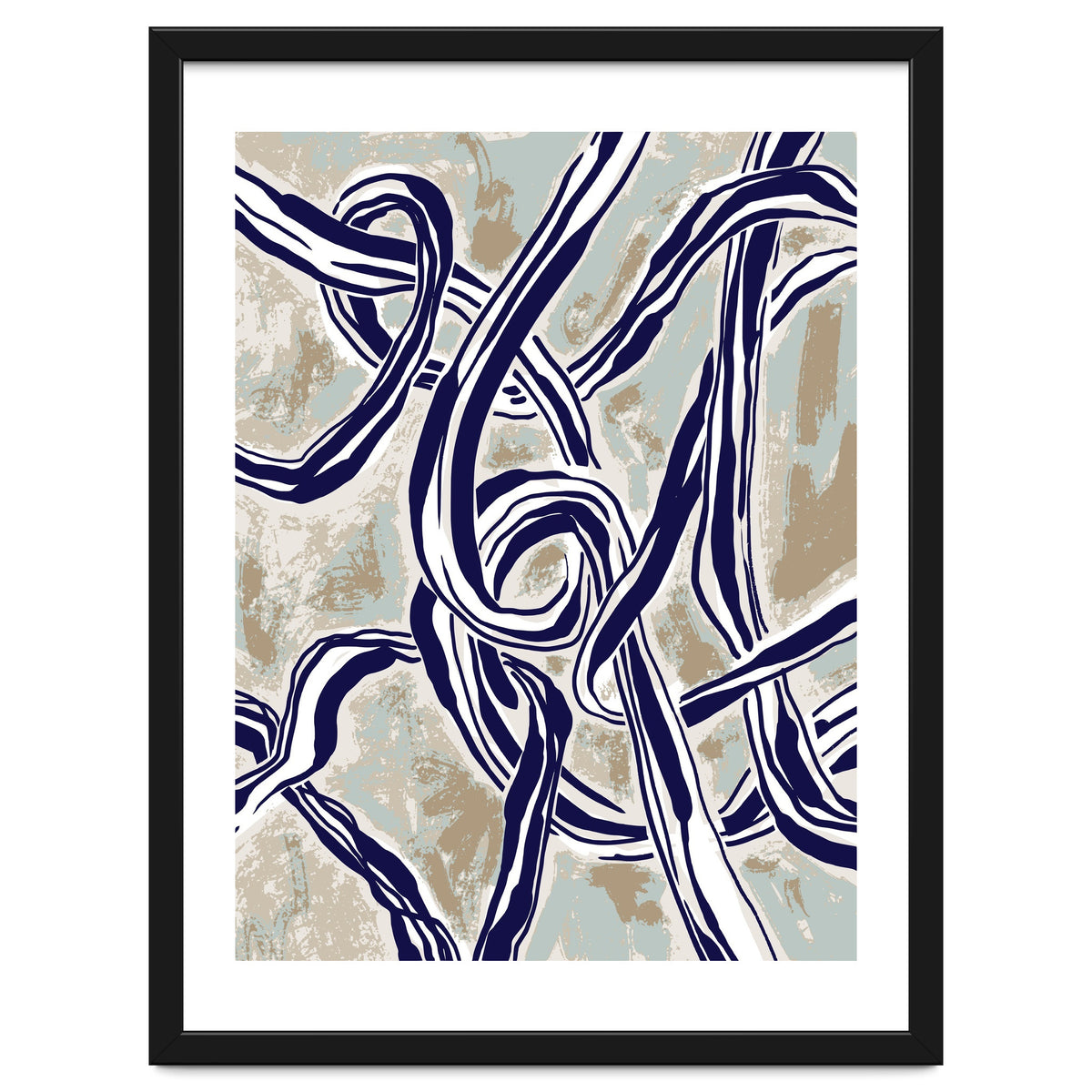 Follow the lines Abstract knots