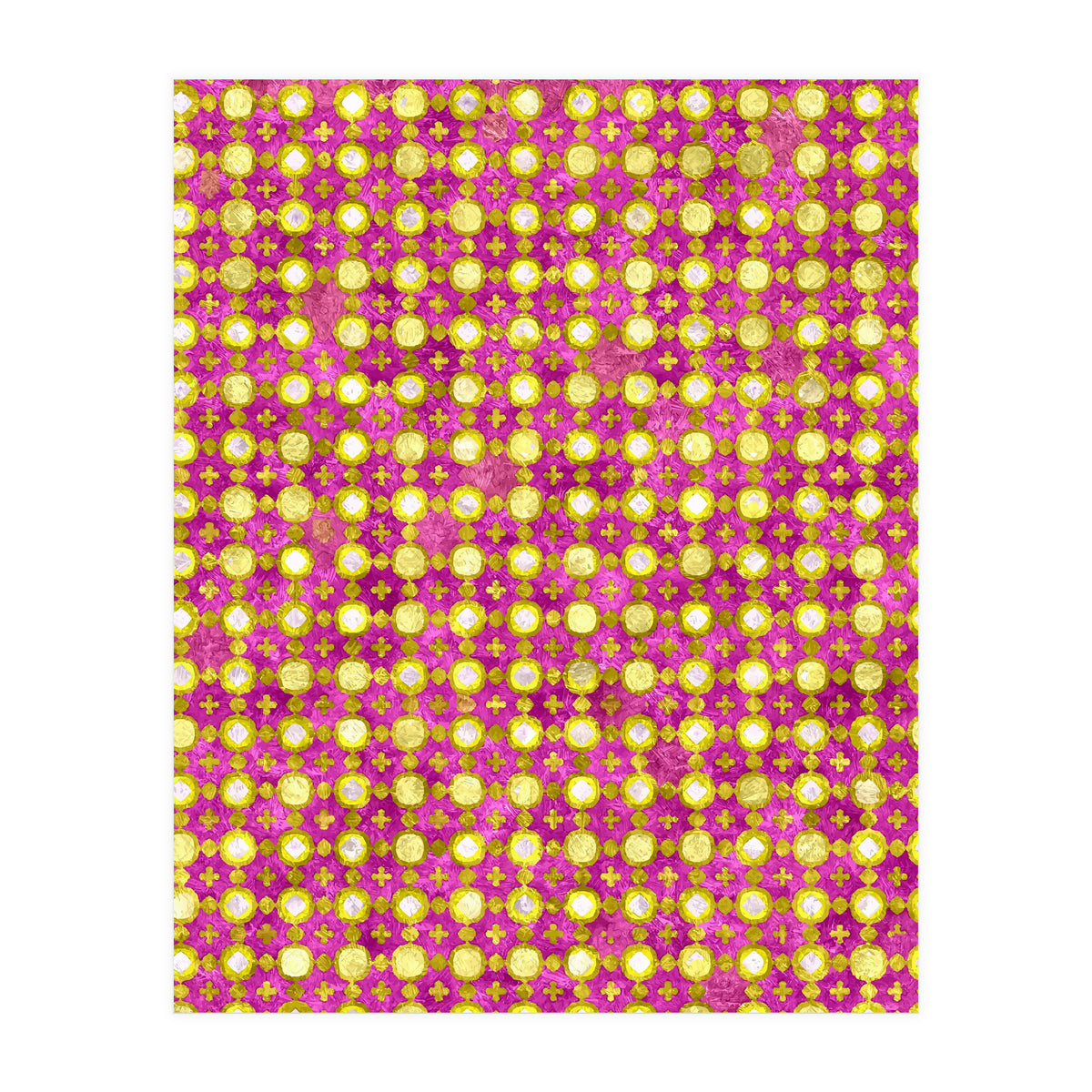 Indian Mirror Fabric (Print Only)