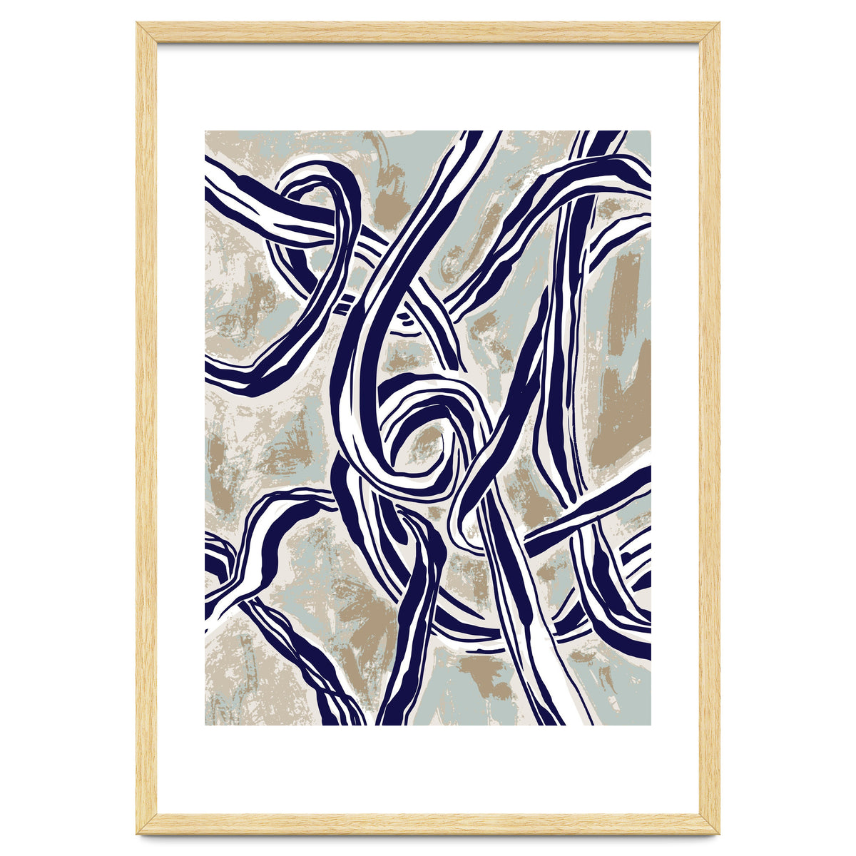 Follow the lines Abstract knots